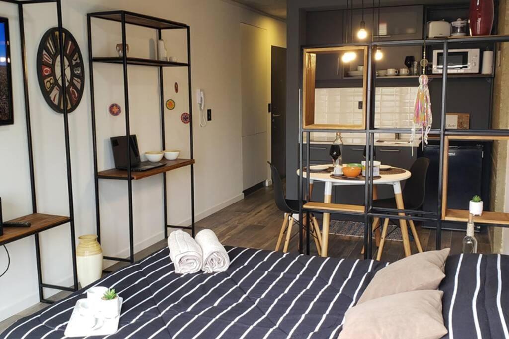 Monoambiente San Juan Excelente Apartment Rosario Bagian luar foto